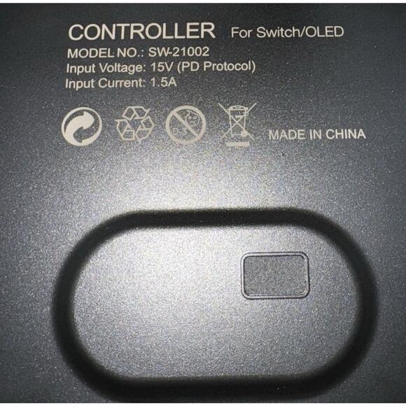 CXY Chyuhsin ORIGINAL SW-21002 Black Handheld Mode Controller For Switch/OLED - Picture 3 of 7